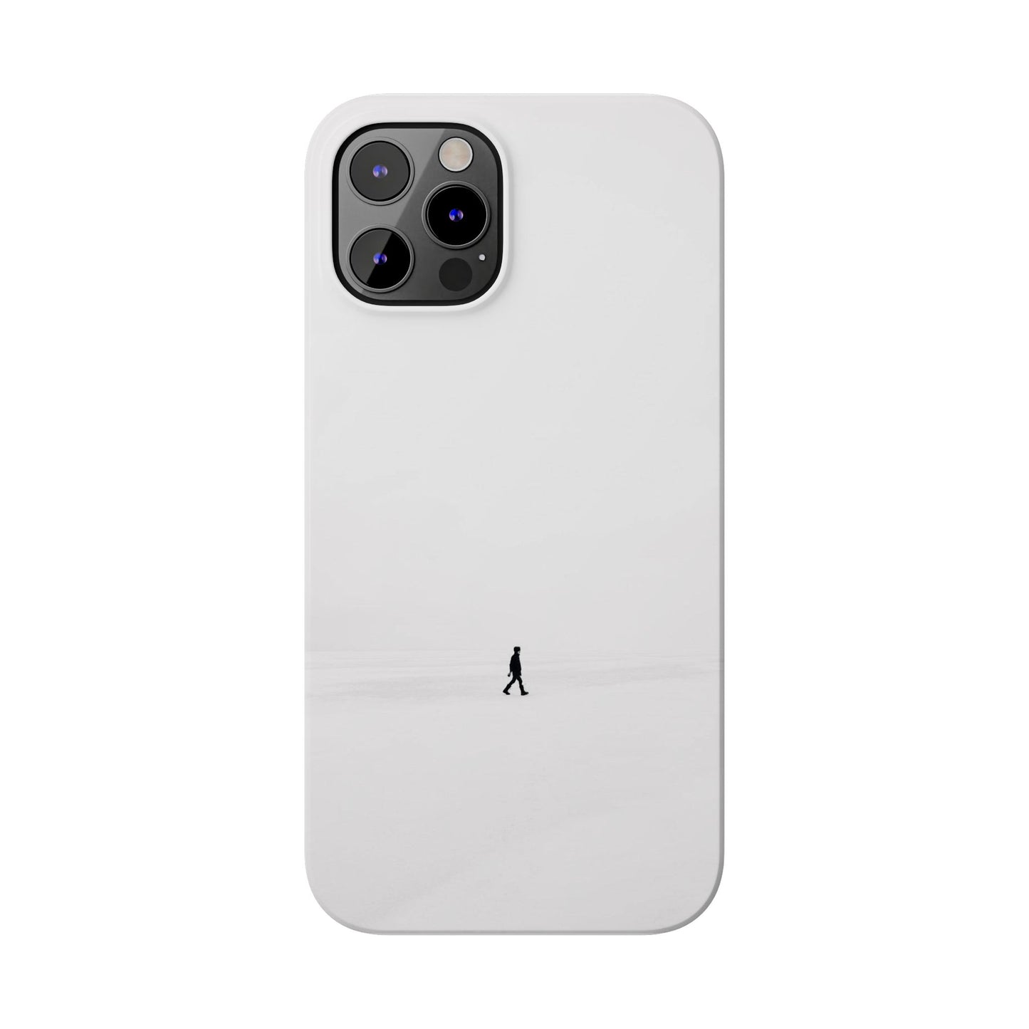 Minimalist Slim Phone Case - Serenity Walk Design