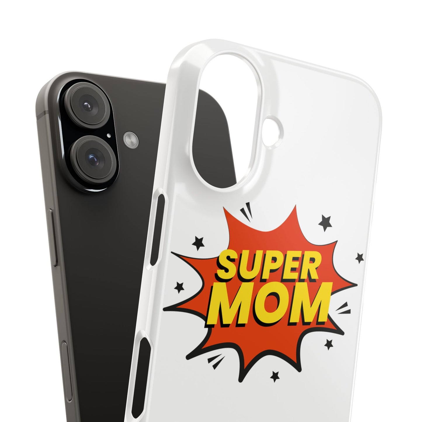 Super Mom Slim Phone Case - Perfect Gift for Mother's Day and Everyday Use