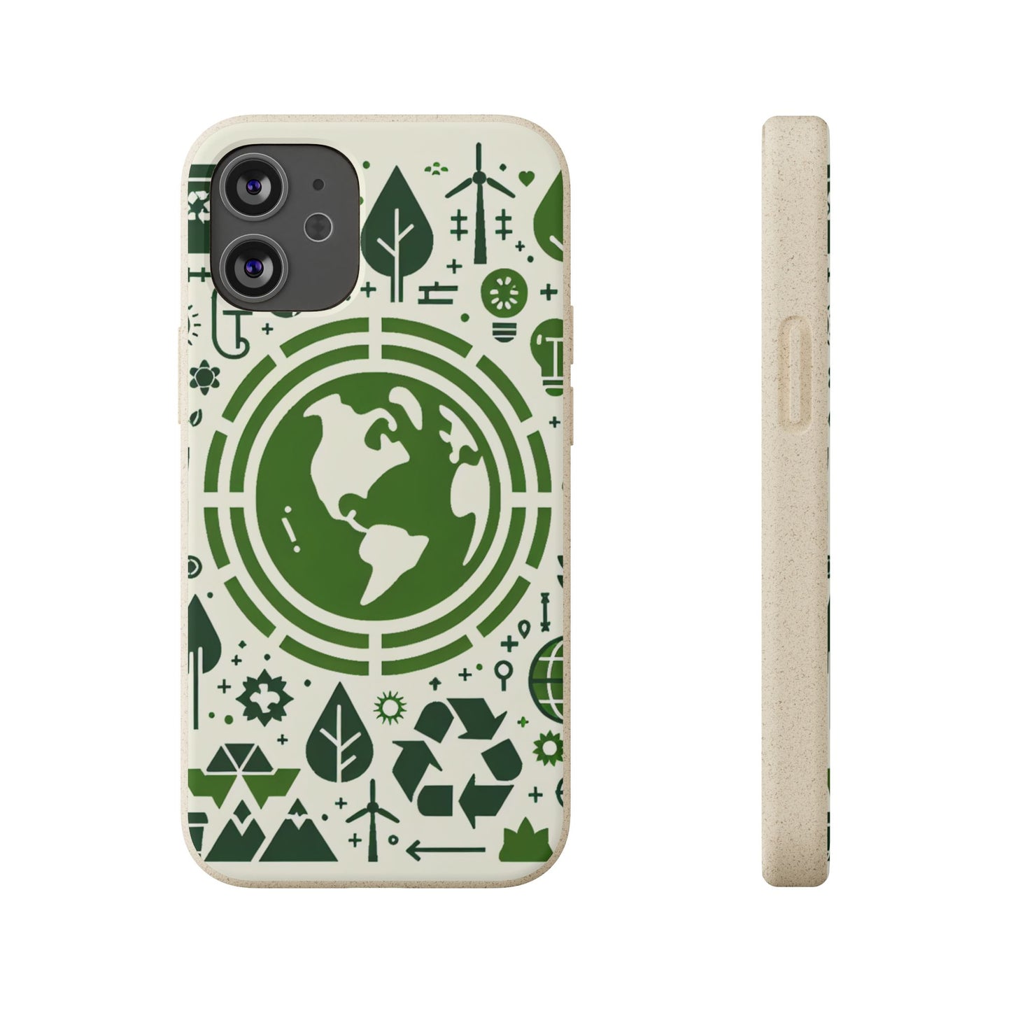 Eco-Friendly Biodegradable Phone Case - Earth & Nature Design