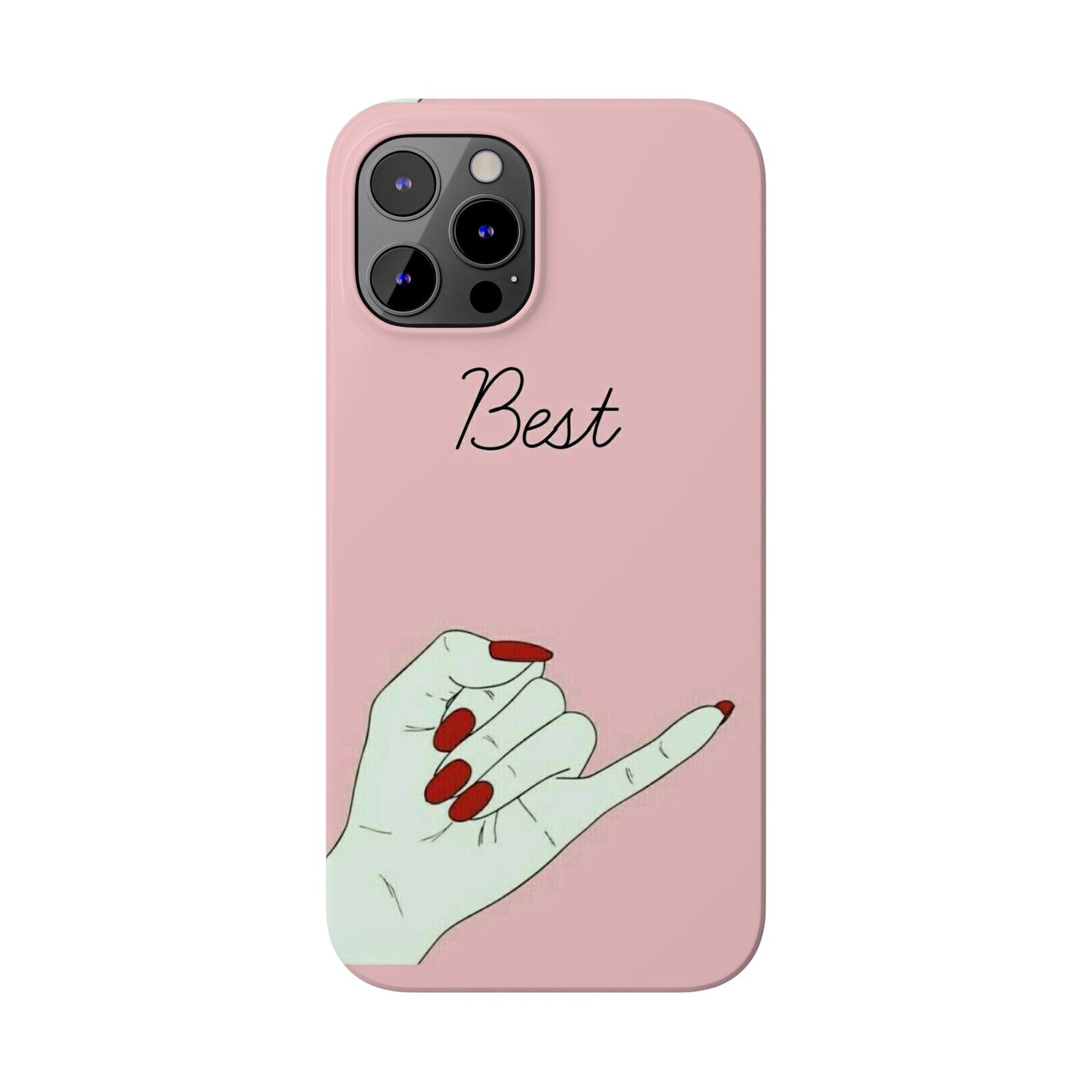 Best Slim Phone Case – Chic Nail Art Design for Trendsetters