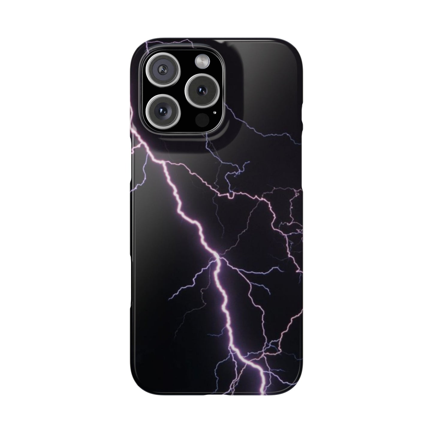 Lightning Bolt Slim Phone Case - Edgy, Stylish Protection for Your Device