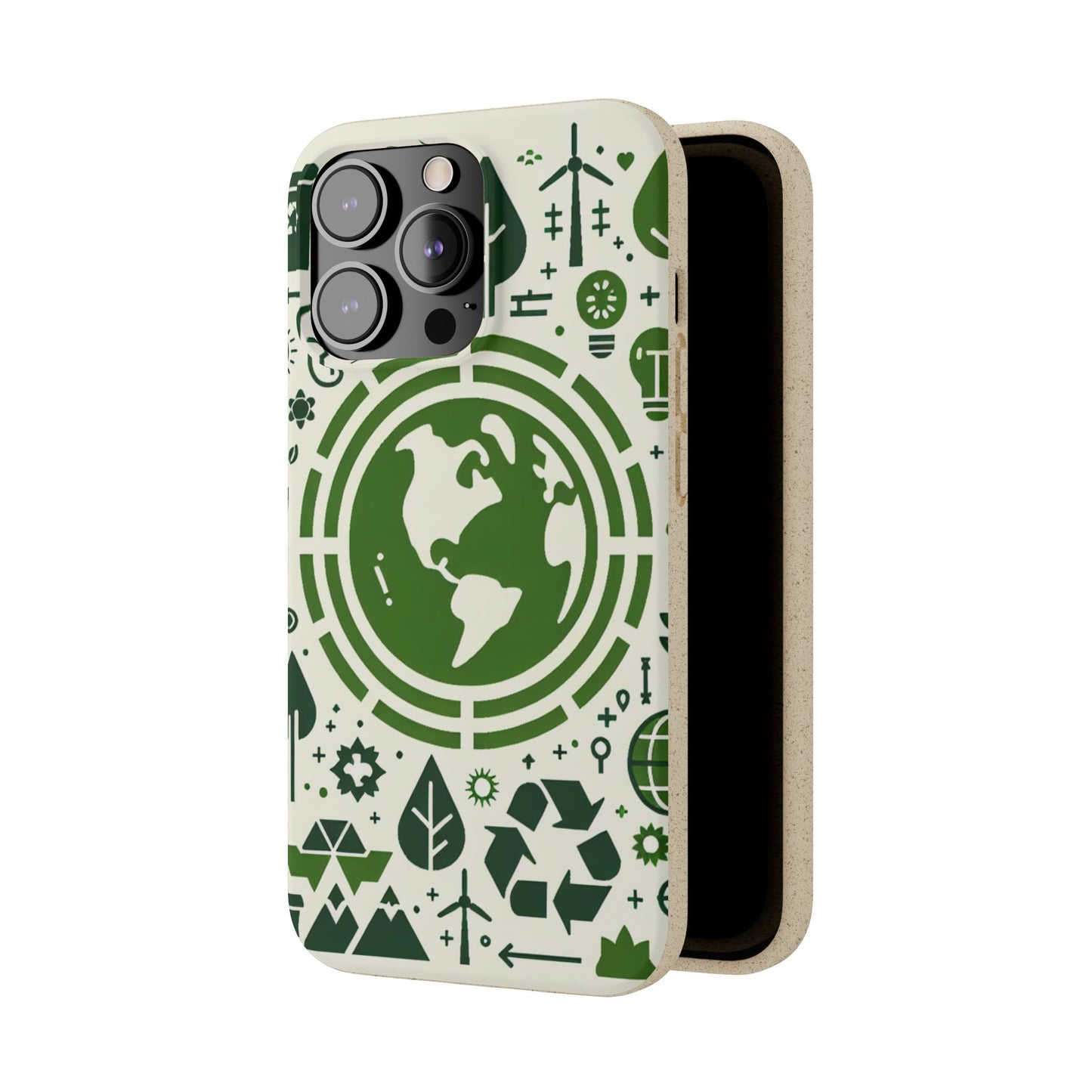 Eco-Friendly Biodegradable Phone Case - Earth & Nature Design