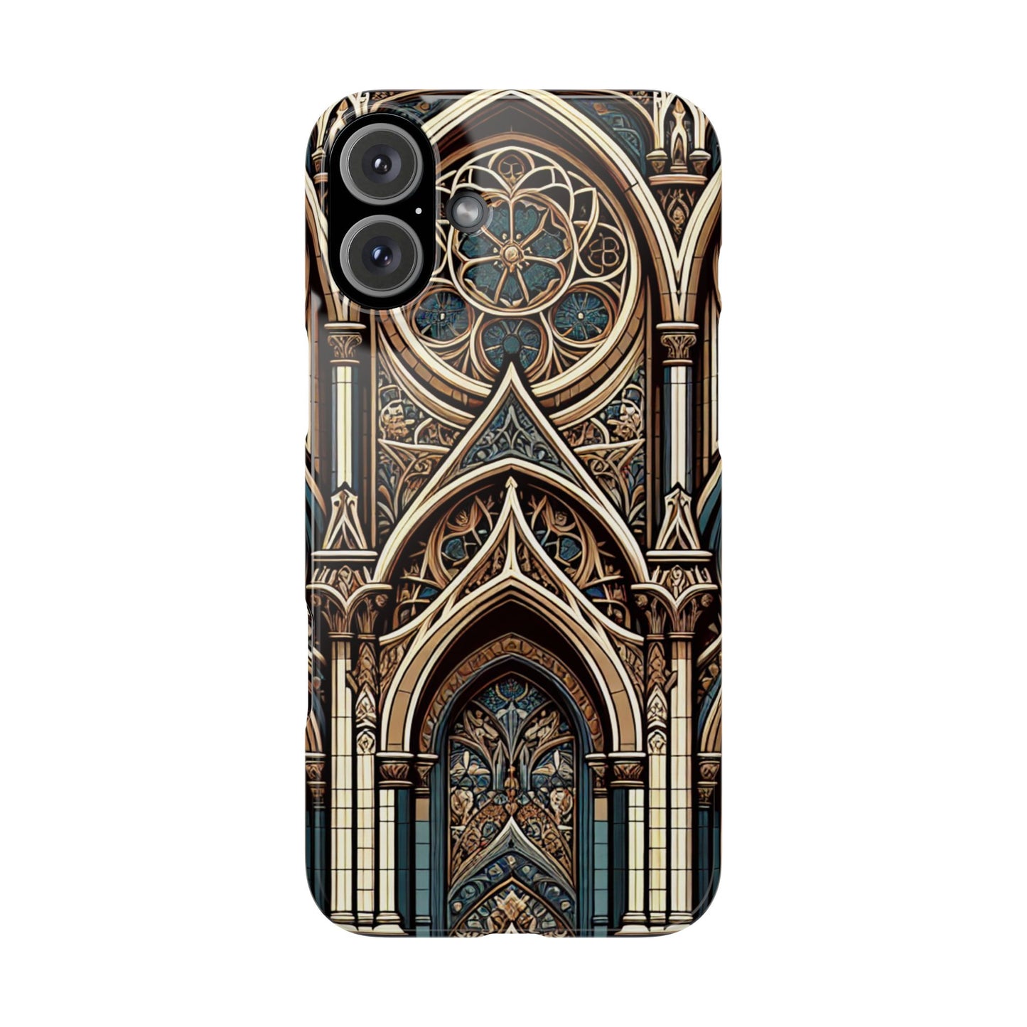 Stylish Cchurch pattern design - iPhone case