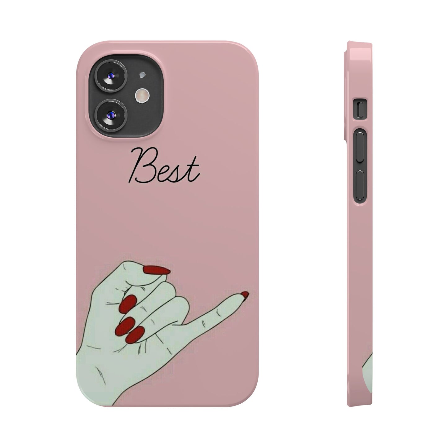 Best Slim Phone Case – Chic Nail Art Design for Trendsetters