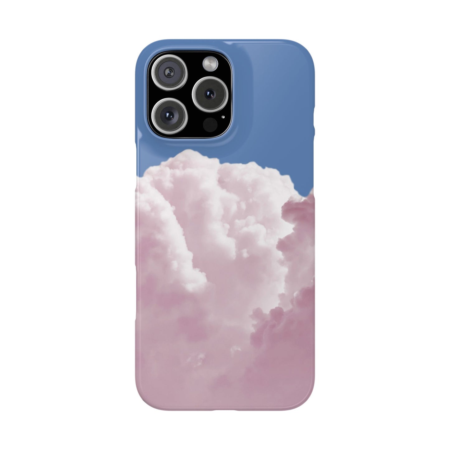 Pastel Cloud Slim Phone Case - Aesthetic Phone Accessory for Dreamers