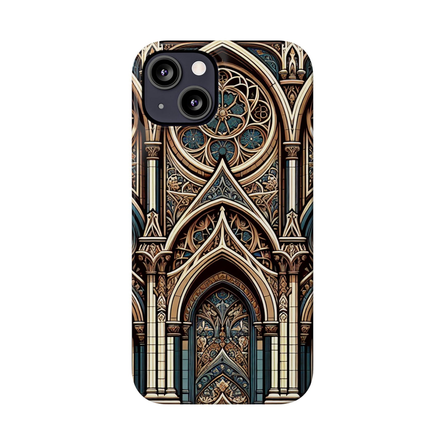 Stylish Cchurch pattern design - iPhone case