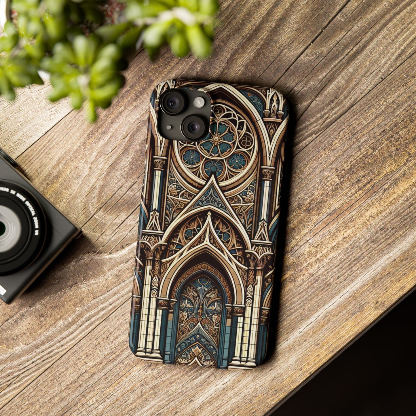 Stylish Cchurch pattern design - iPhone case