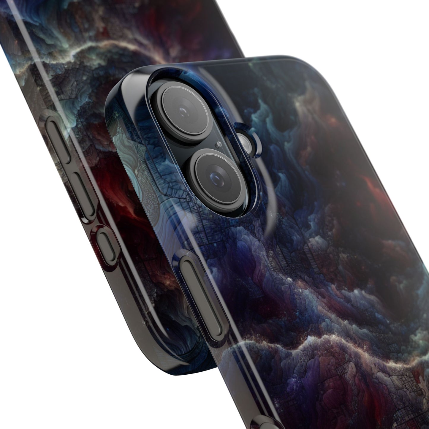 Cosmic Swirl Slim Phone Case - Protect Your Device in Style