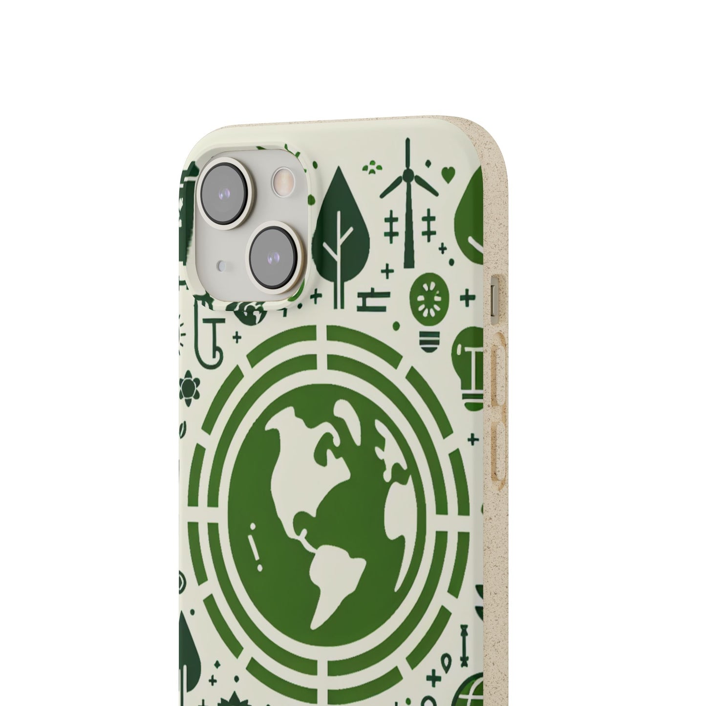 Eco-Friendly Biodegradable Phone Case - Earth & Nature Design