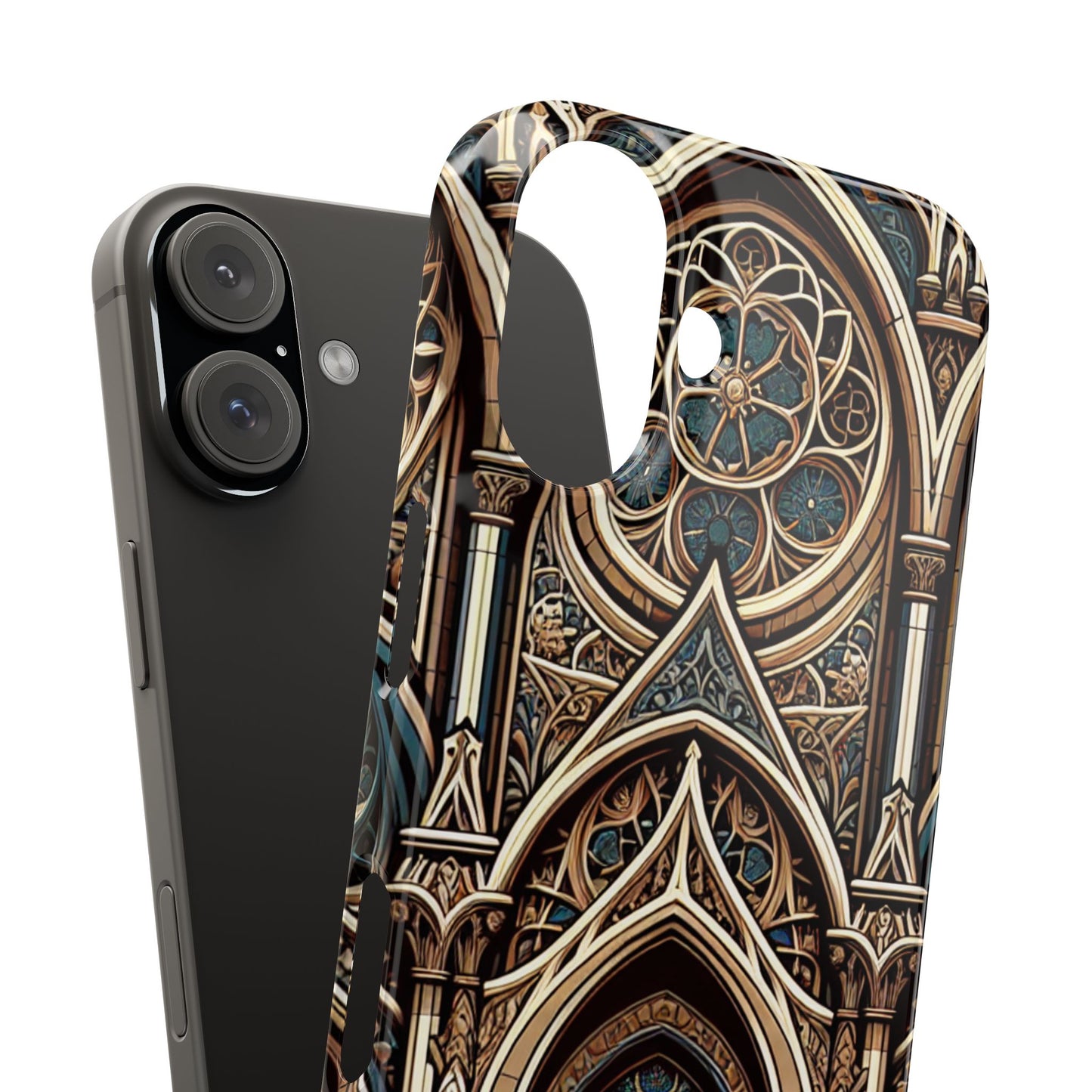 Stylish Cchurch pattern design - iPhone case