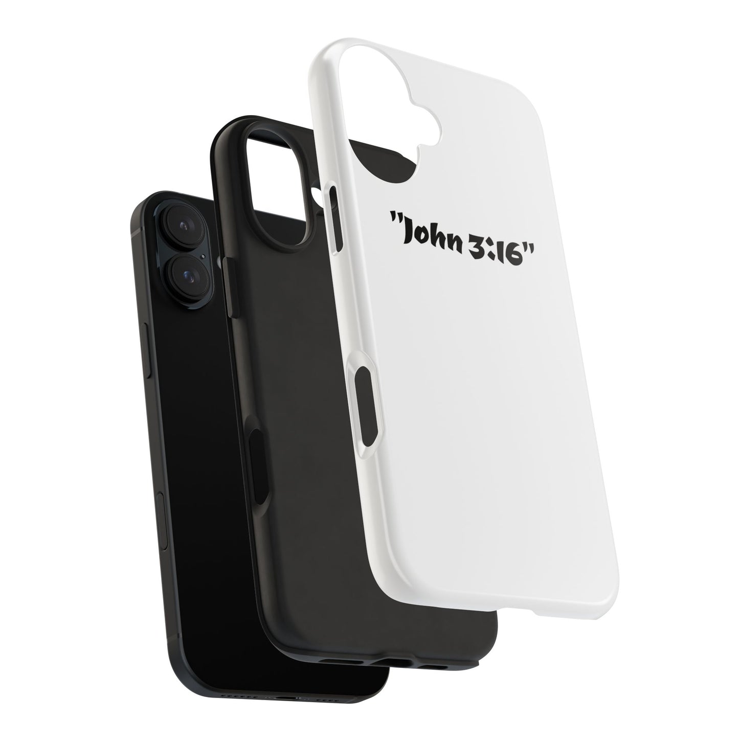 Bible verse "John 3:16" (V2) - Tough iPhone Case