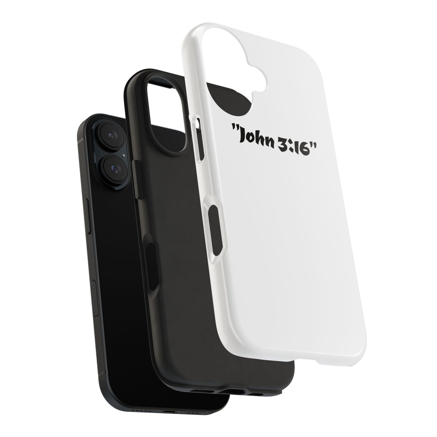 Bible verse "John 3:16" (V2) - Tough iPhone Case