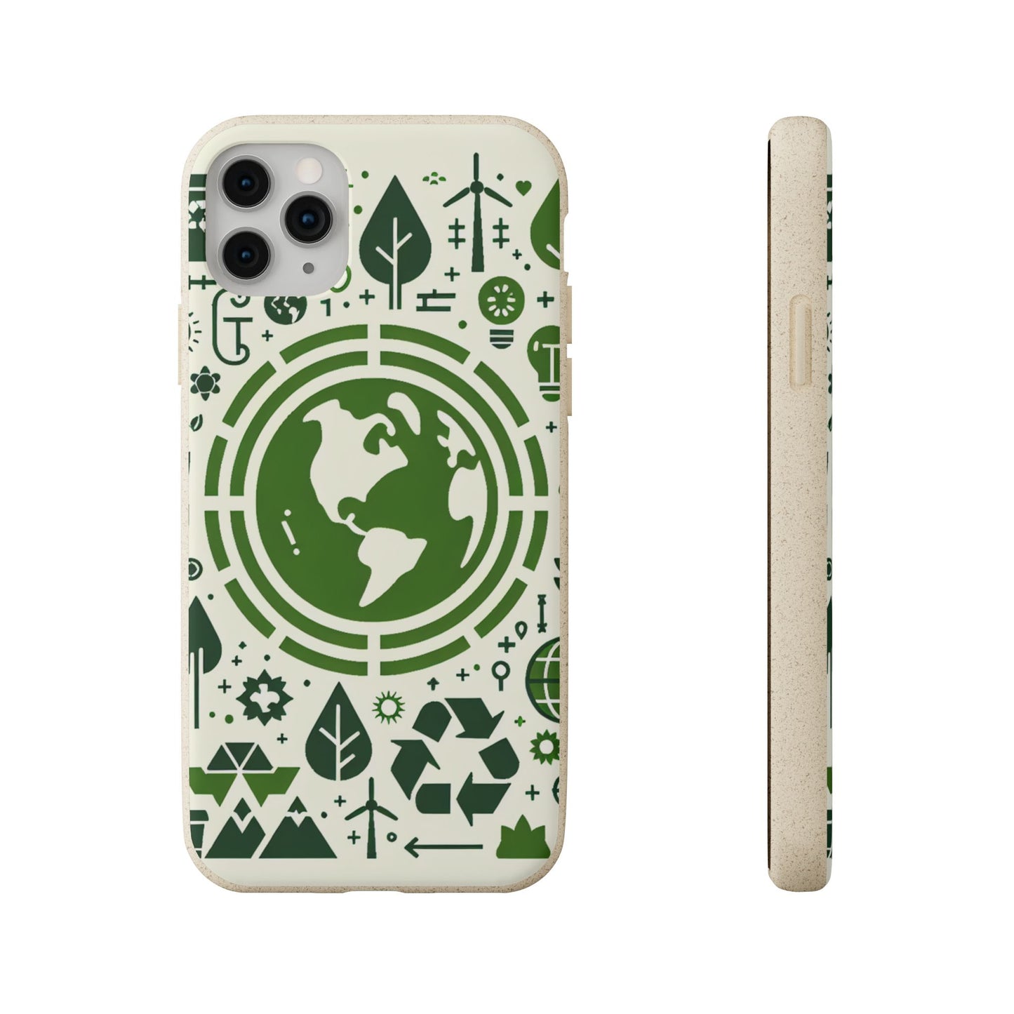 Eco-Friendly Biodegradable Phone Case - Earth & Nature Design