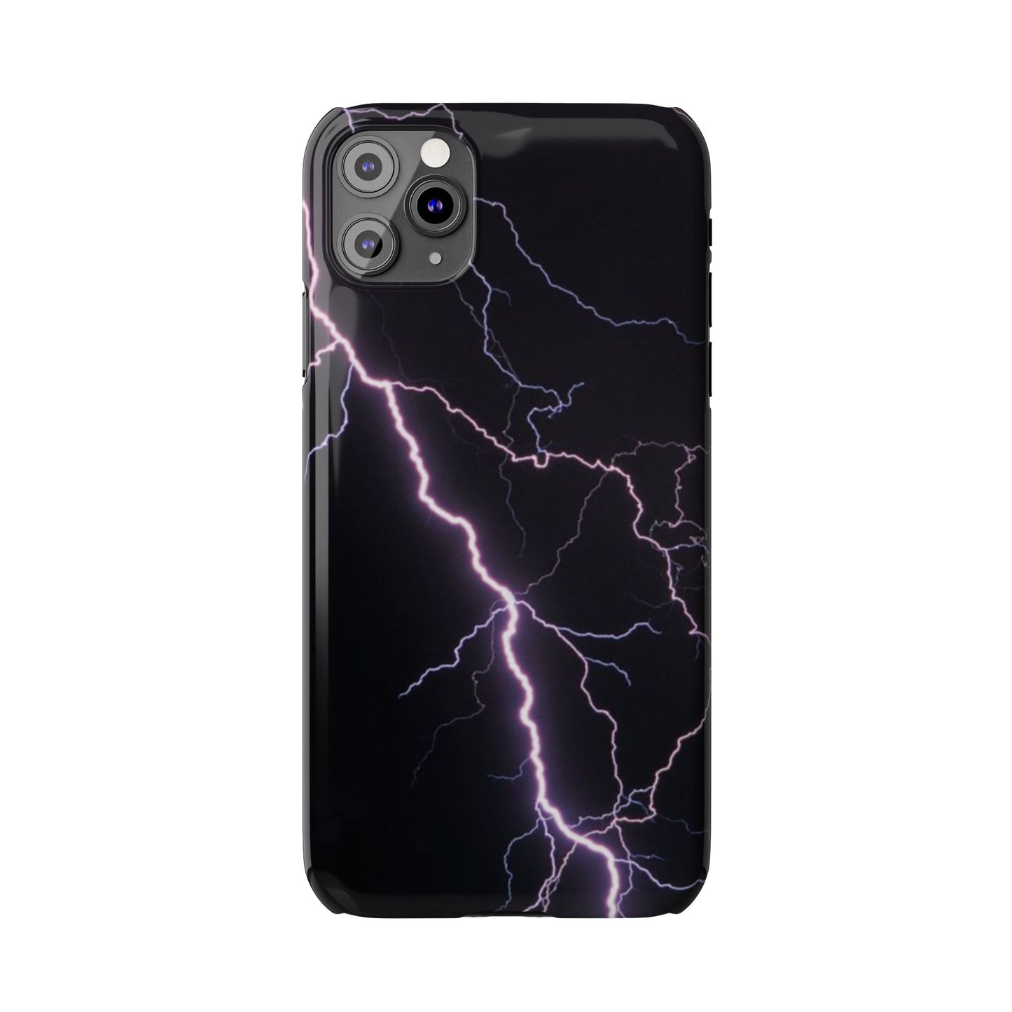 Lightning Bolt Slim Phone Case - Edgy, Stylish Protection for Your Device