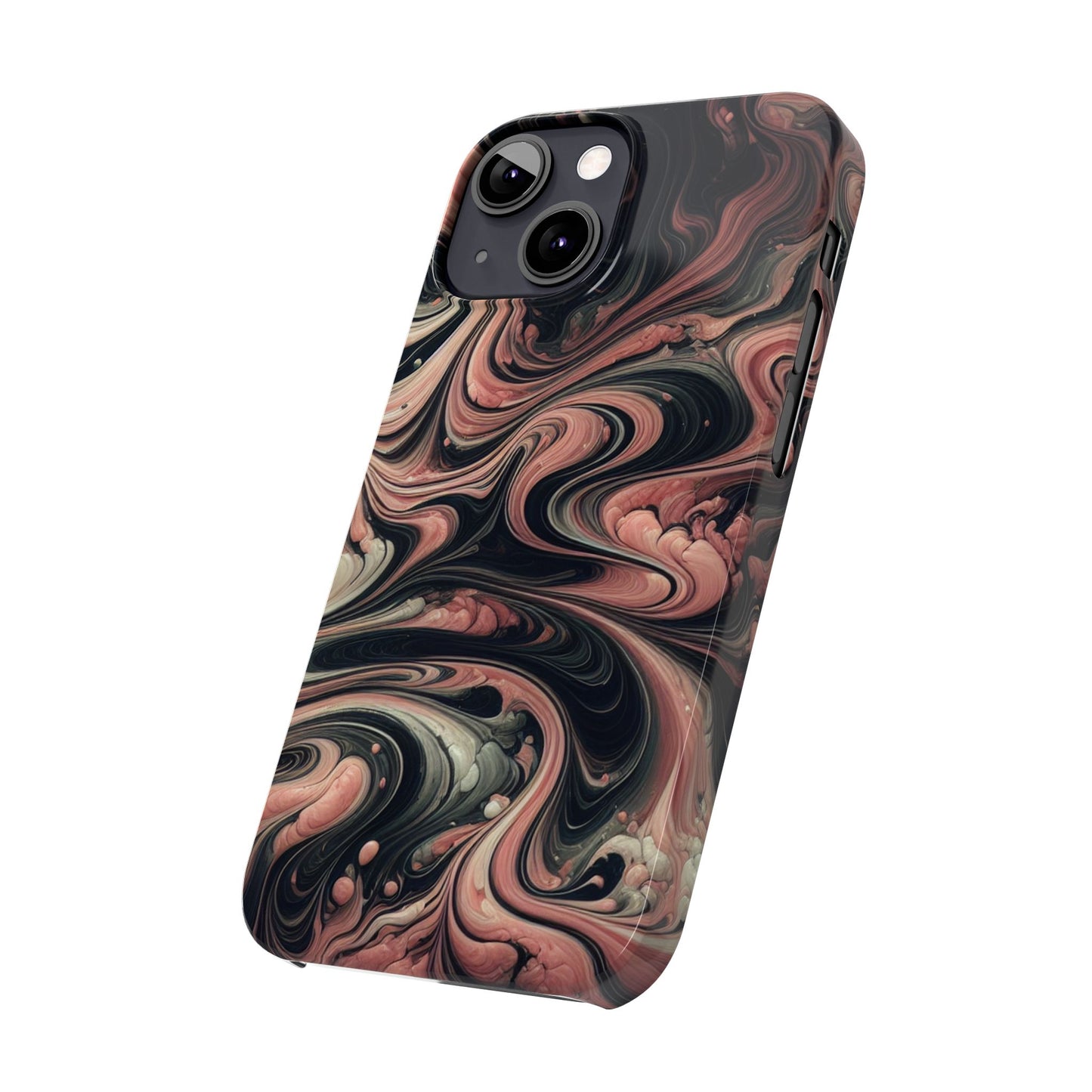 "Trending" Pink Marble design - iPhone case