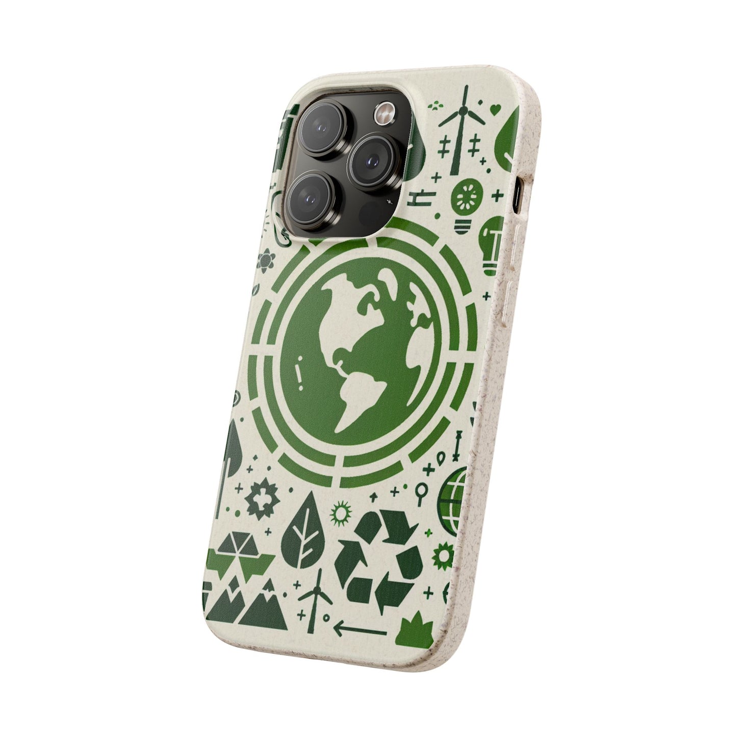 Eco-Friendly Biodegradable Phone Case - Earth & Nature Design