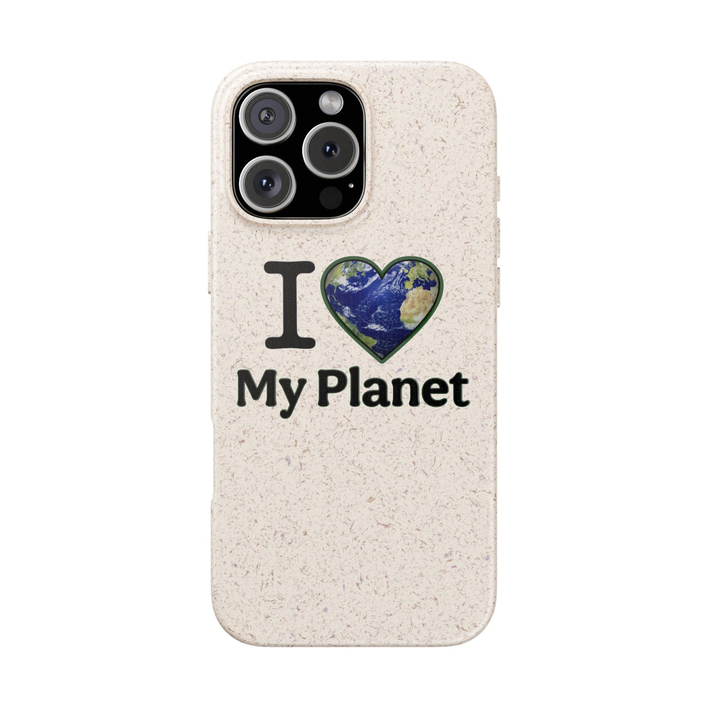 Eco-Friendly iPhone Case - I ❤️ My Planet