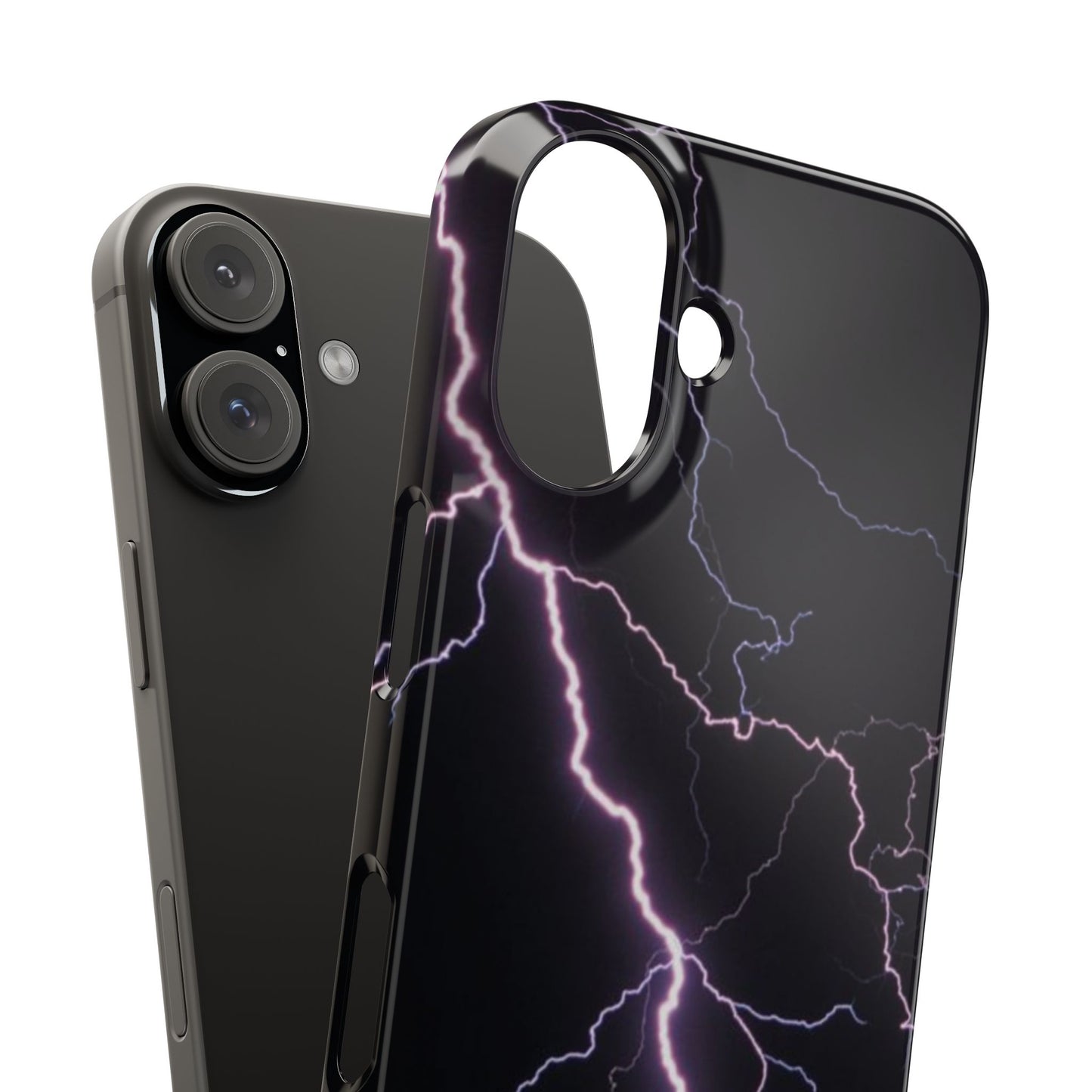 Lightning Bolt Slim Phone Case - Edgy, Stylish Protection for Your Device