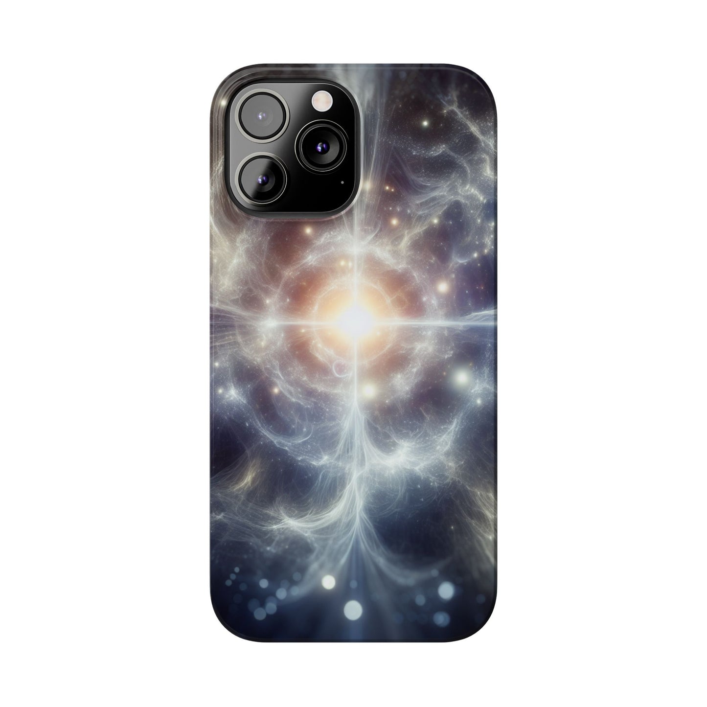 Cosmic Energy Slim Phone Case – Galaxy Design for Astronomy Lovers