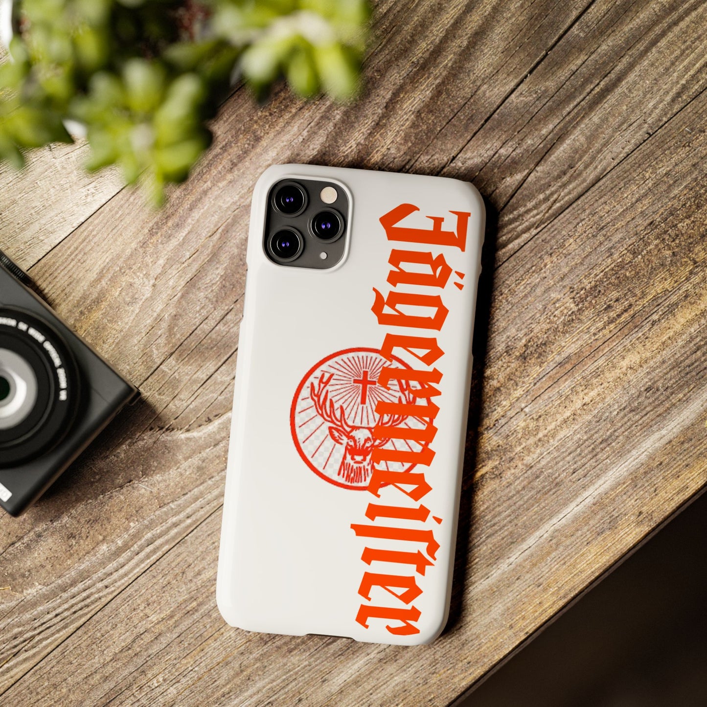 Stylish Jägermeister Slim Phone Case - Perfect for Parties & Gifting