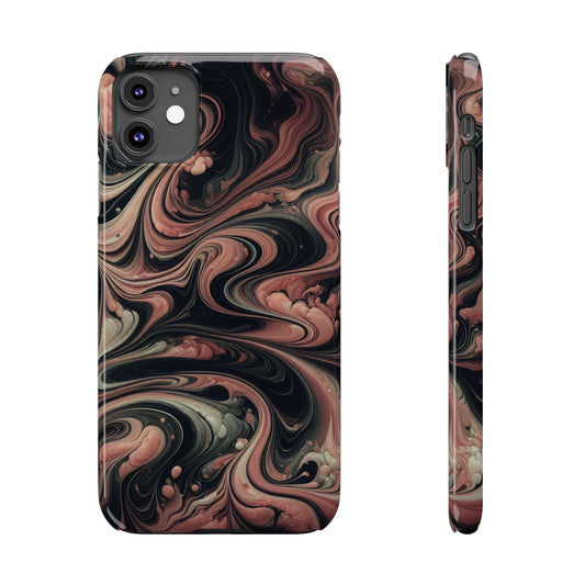 "Trending" Pink Marble design - iPhone case