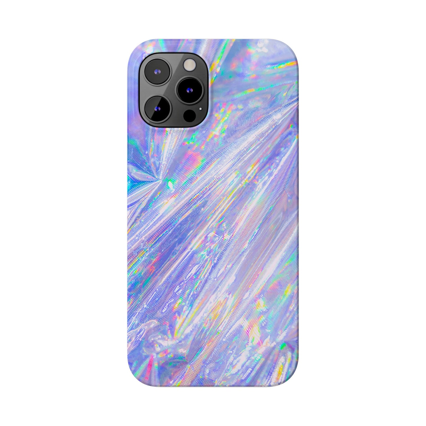 Iridescent Slim Phone Case - Holographic Design for Trendy Protection