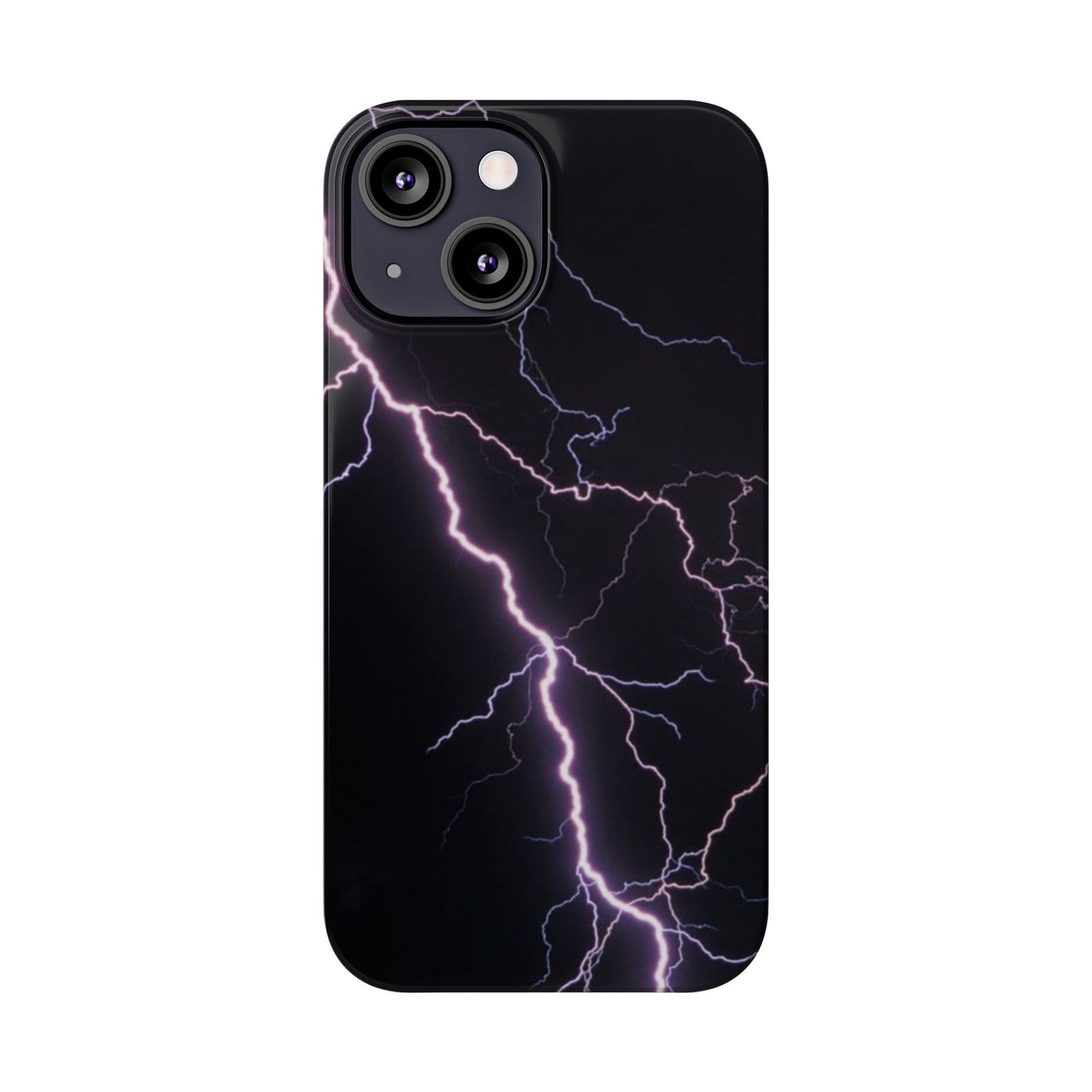 Lightning Bolt Slim Phone Case - Edgy, Stylish Protection for Your Device