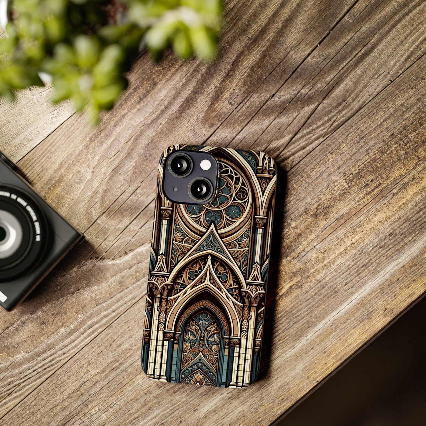 Stylish Cchurch pattern design - iPhone case