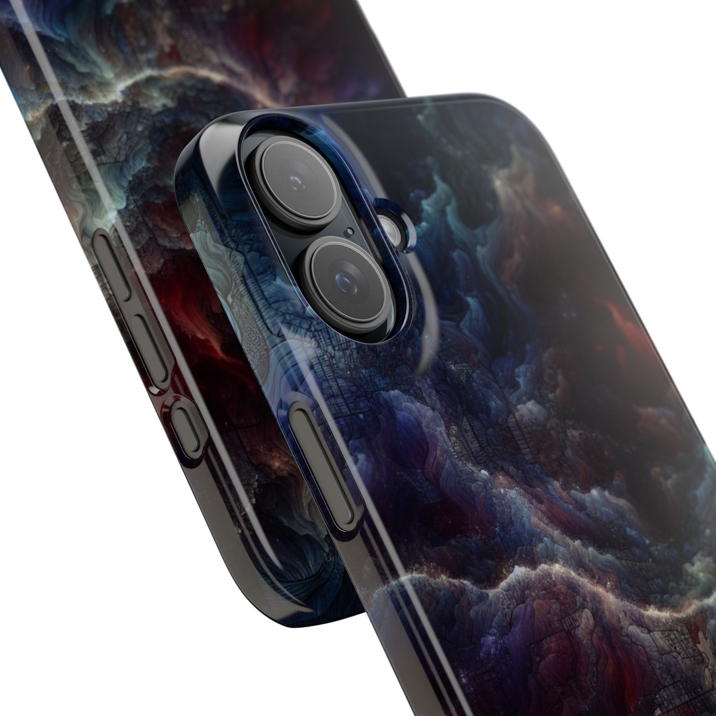 Cosmic Swirl Slim Phone Case - Protect Your Device in Style