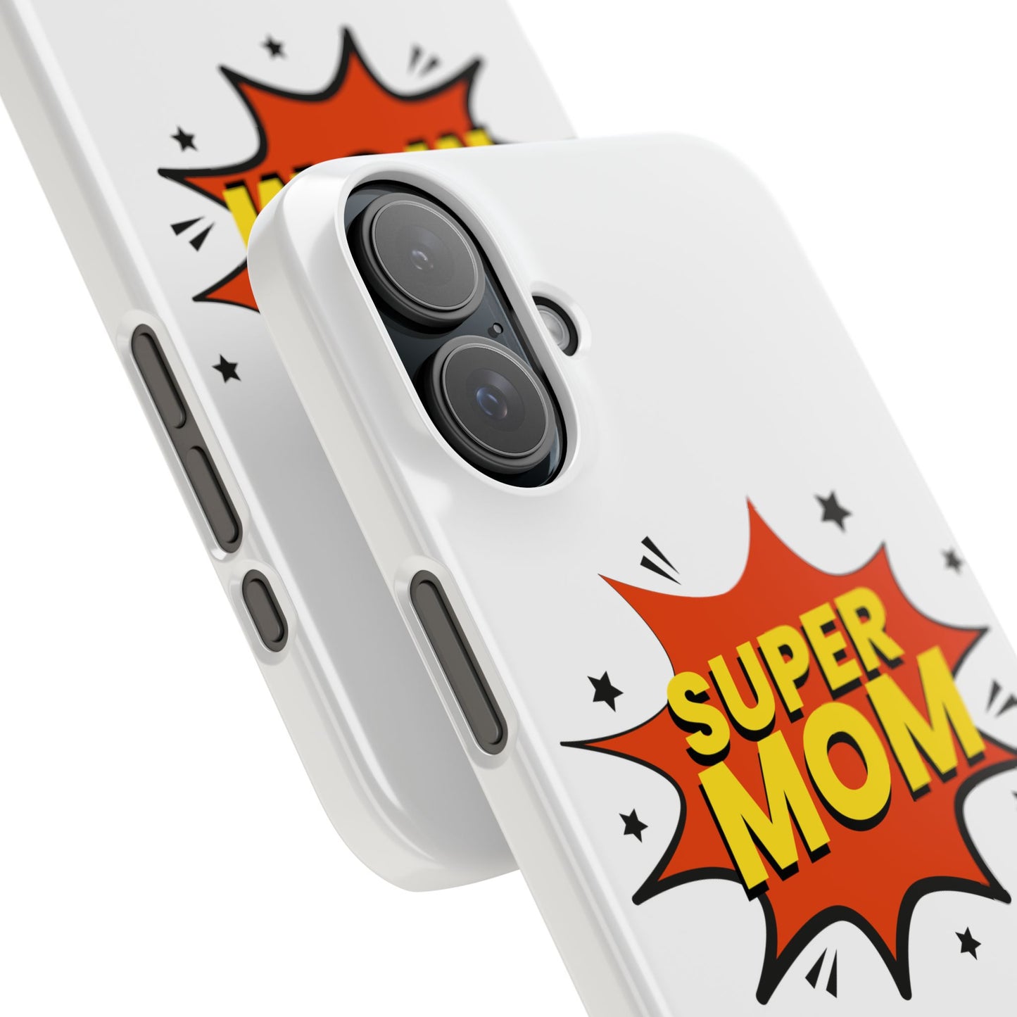 Super Mom Slim Phone Case - Perfect Gift for Mother's Day and Everyday Use