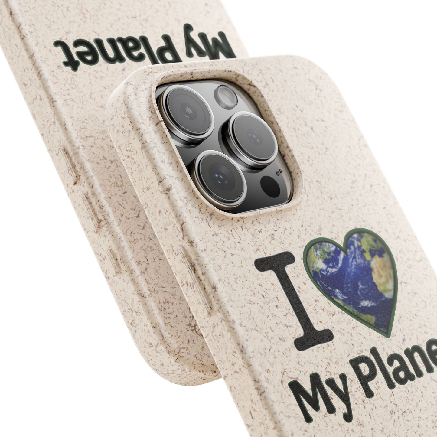 Eco-Friendly iPhone Case - I ❤️ My Planet