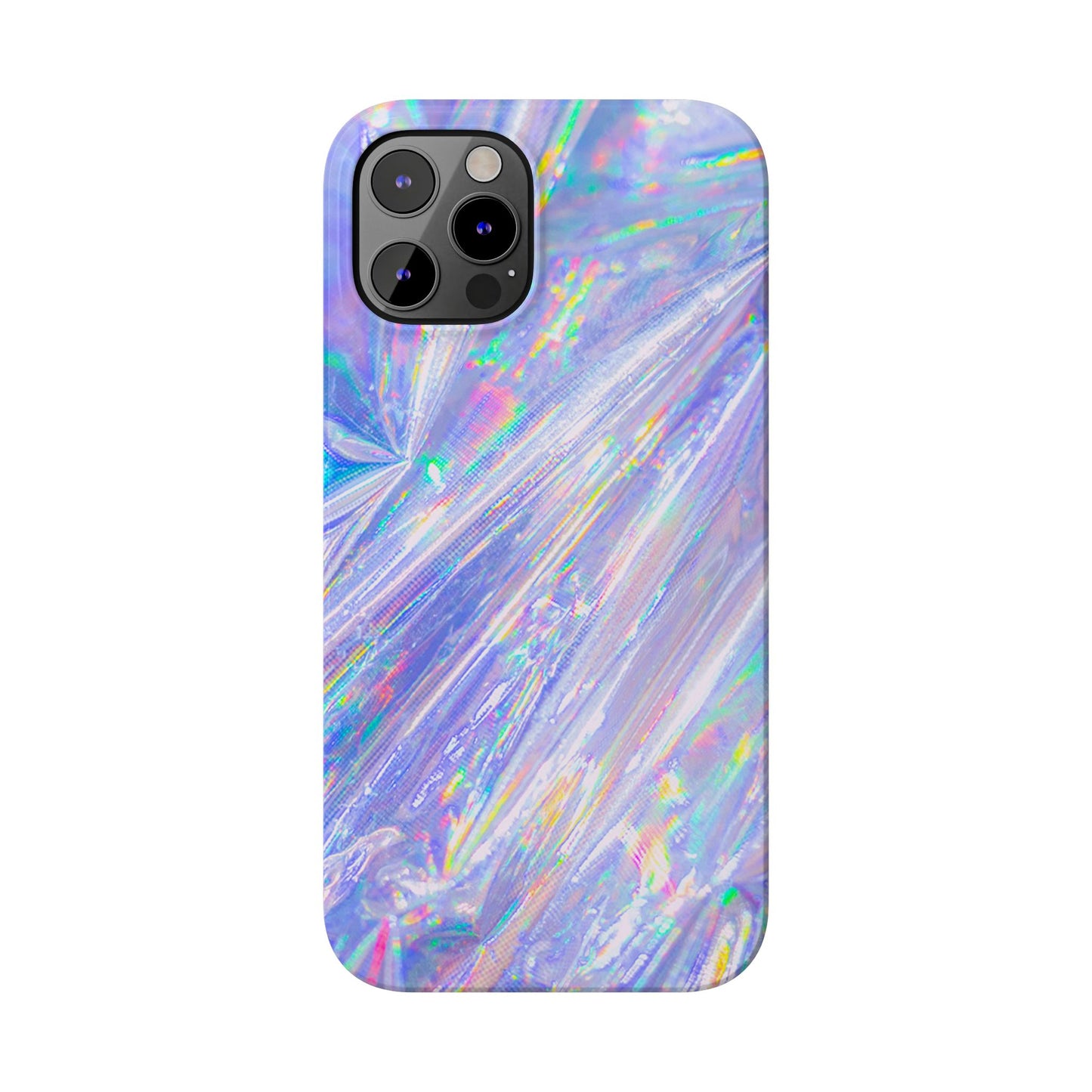 Iridescent Slim Phone Case - Holographic Design for Trendy Protection