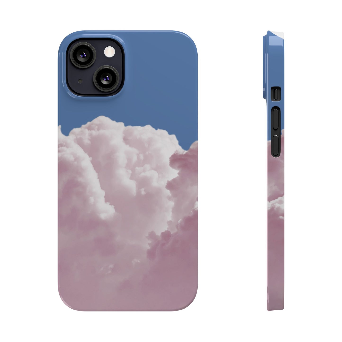 Pastel Cloud Slim Phone Case - Aesthetic Phone Accessory for Dreamers