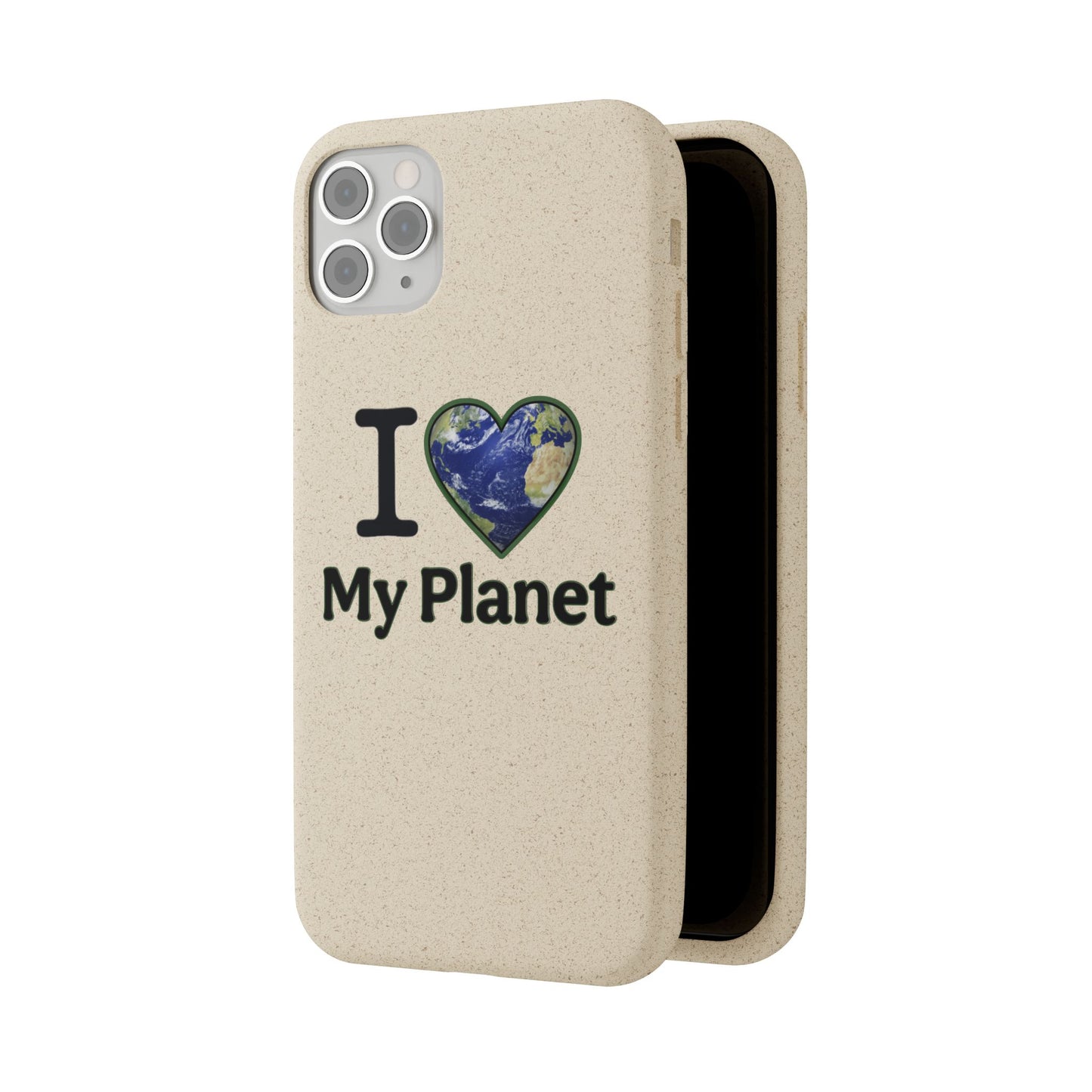 Eco-Friendly iPhone Case - I ❤️ My Planet