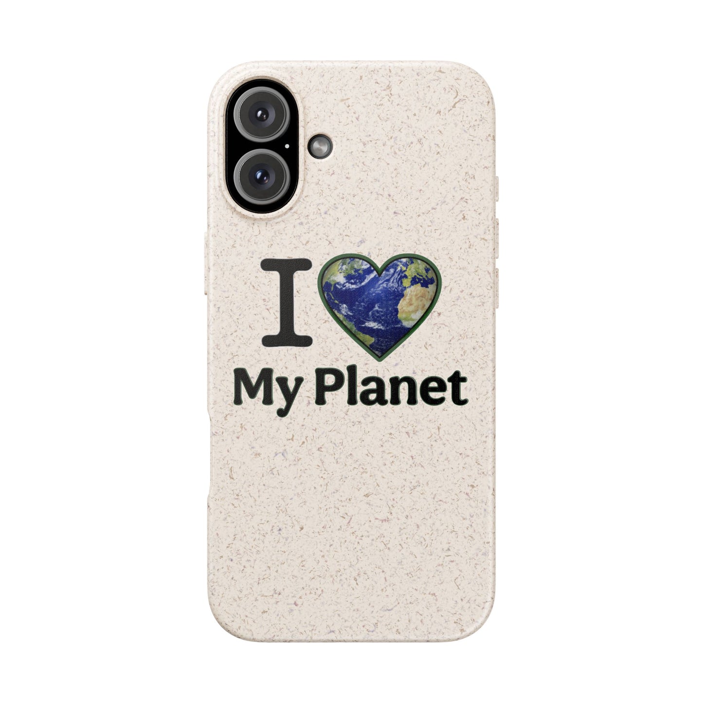 Eco-Friendly iPhone Case - I ❤️ My Planet