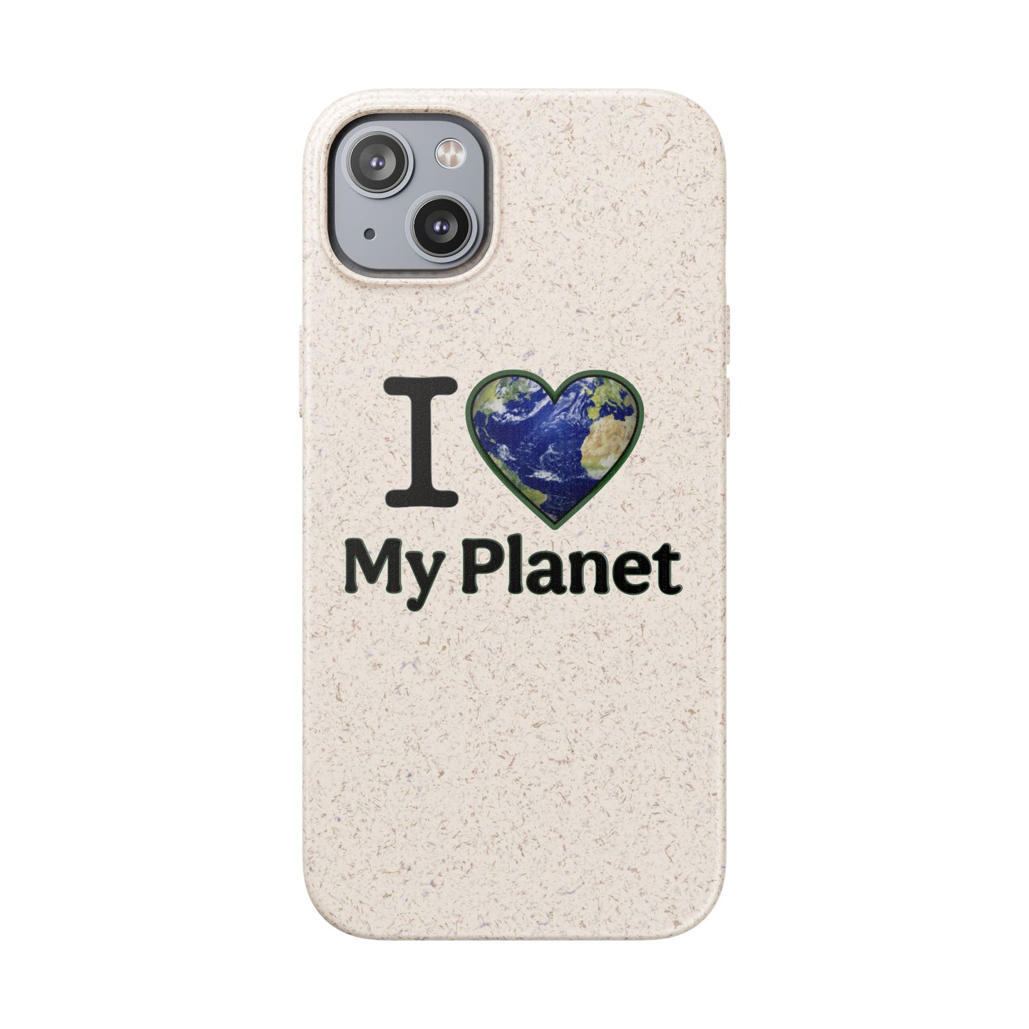 Eco-Friendly iPhone Case - I ❤️ My Planet