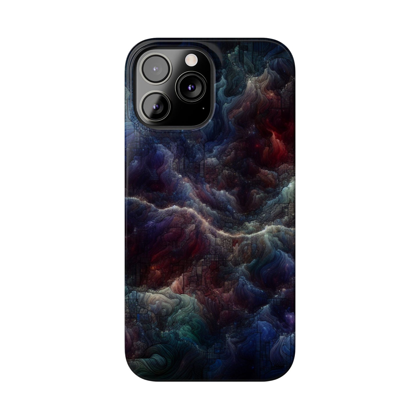 Cosmic Swirl Slim Phone Case - Protect Your Device in Style