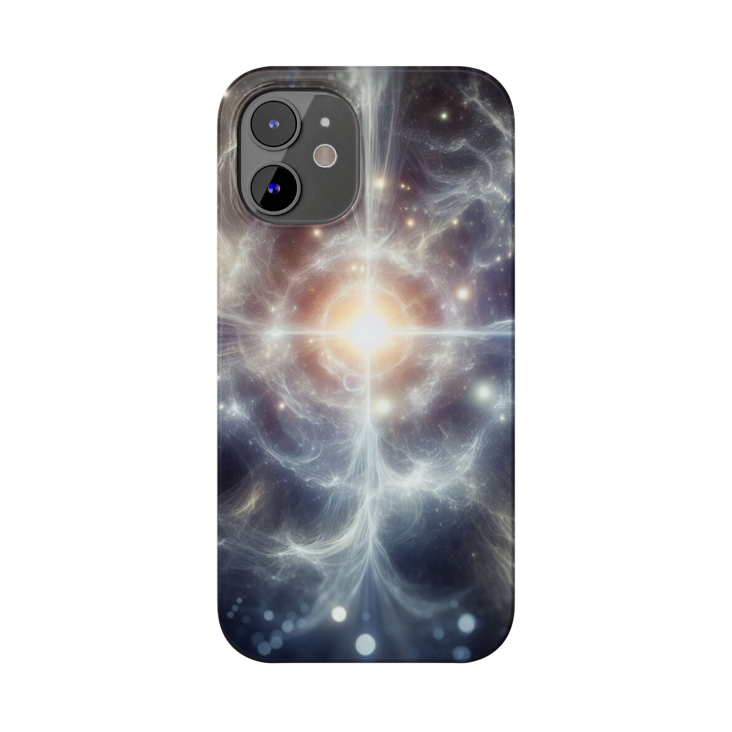 Cosmic Energy Slim Phone Case – Galaxy Design for Astronomy Lovers