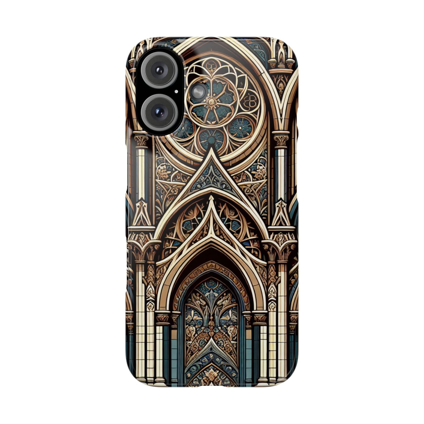 Stylish Cchurch pattern design - iPhone case