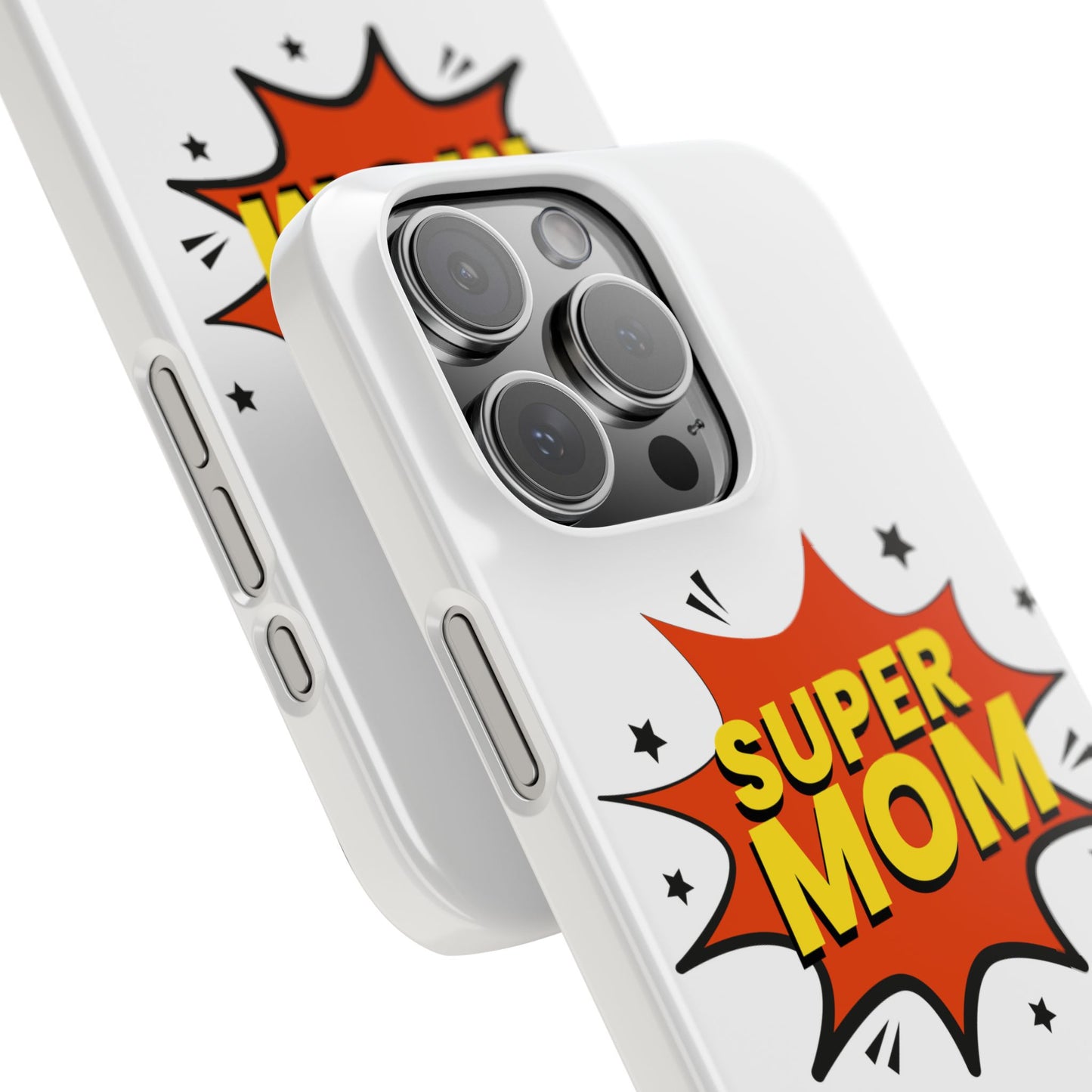 Super Mom Slim Phone Case - Perfect Gift for Mother's Day and Everyday Use