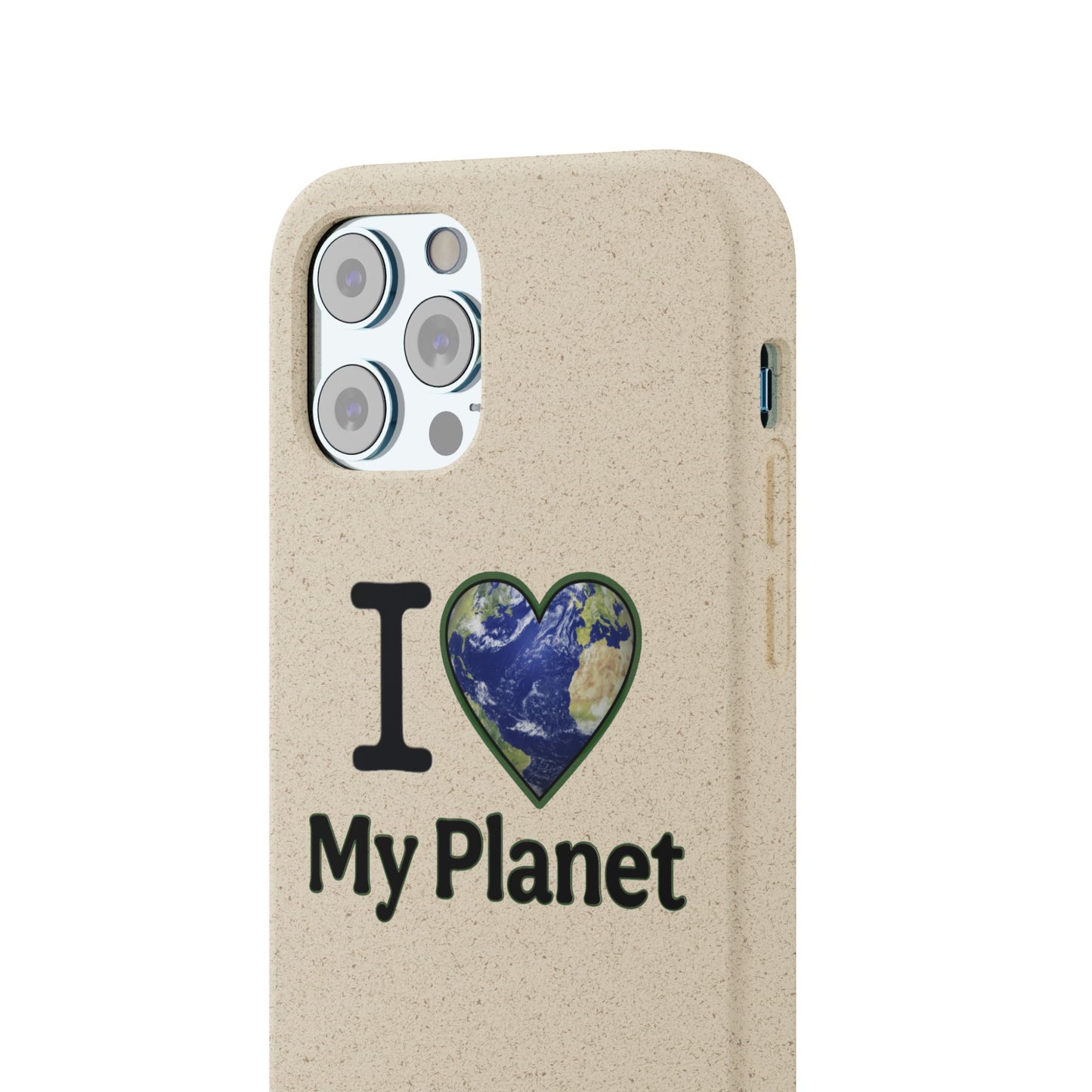 Eco-Friendly iPhone Case - I ❤️ My Planet