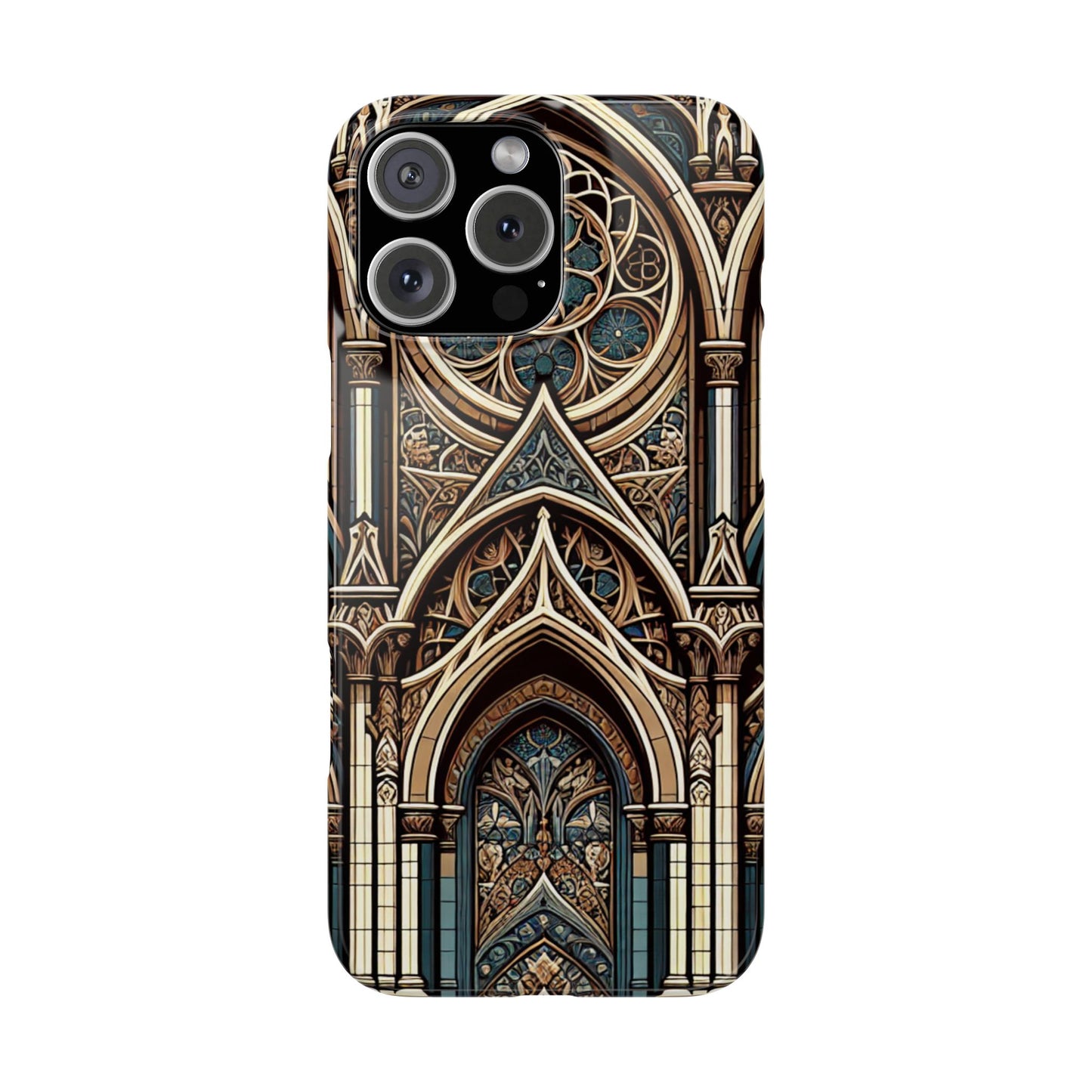 Stylish Cchurch pattern design - iPhone case