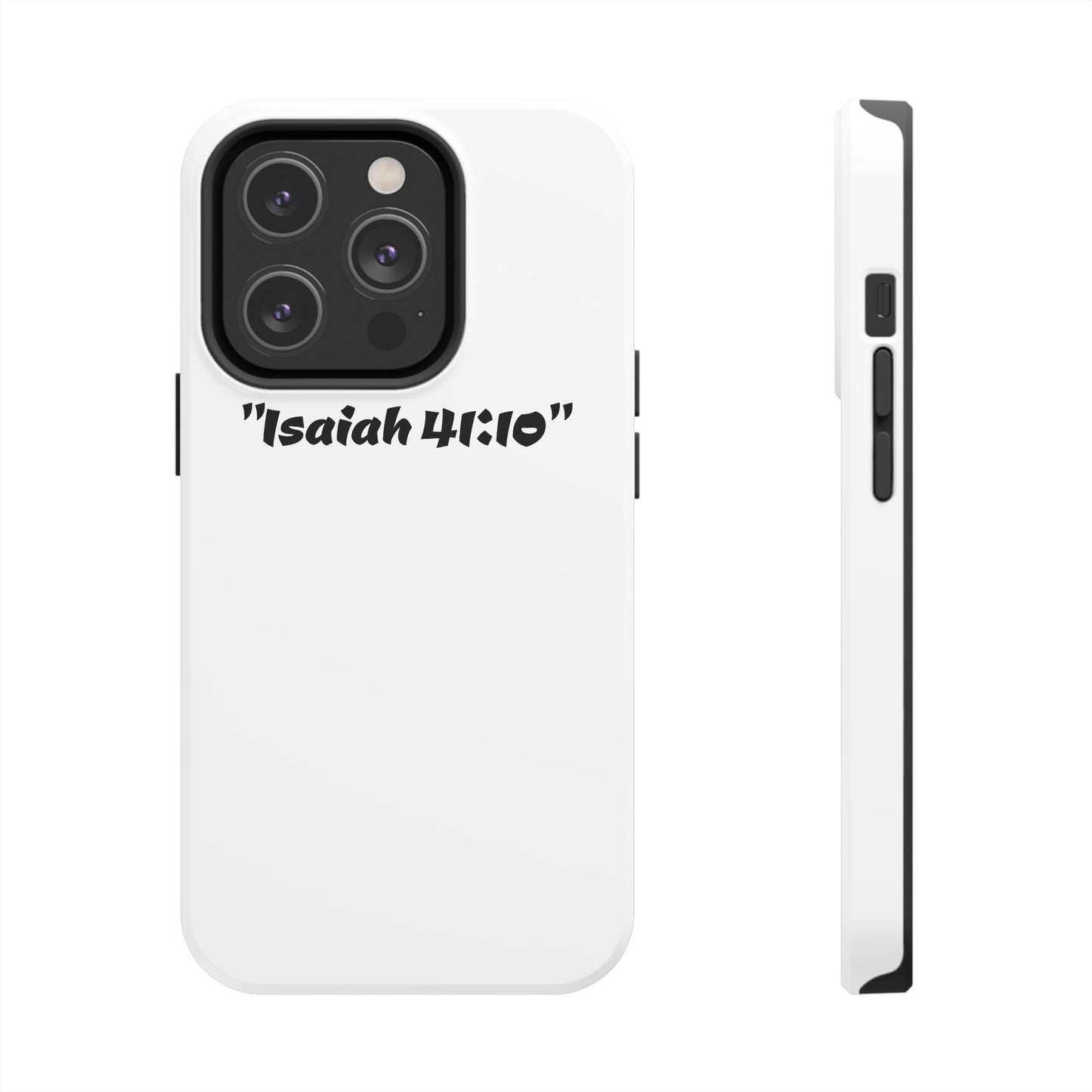 Bible verse "Isaiah 41:10" (V2) - Tough iPhone Case