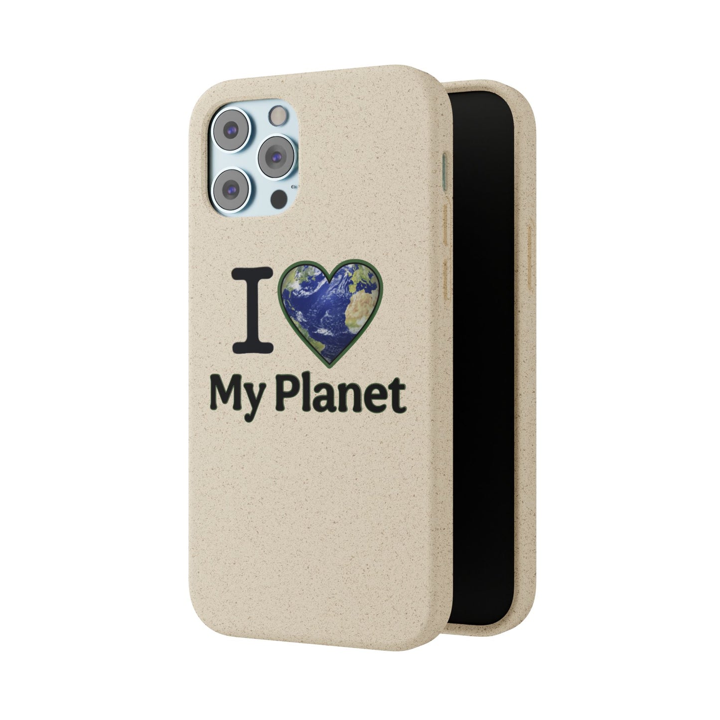 Eco-Friendly iPhone Case - I ❤️ My Planet