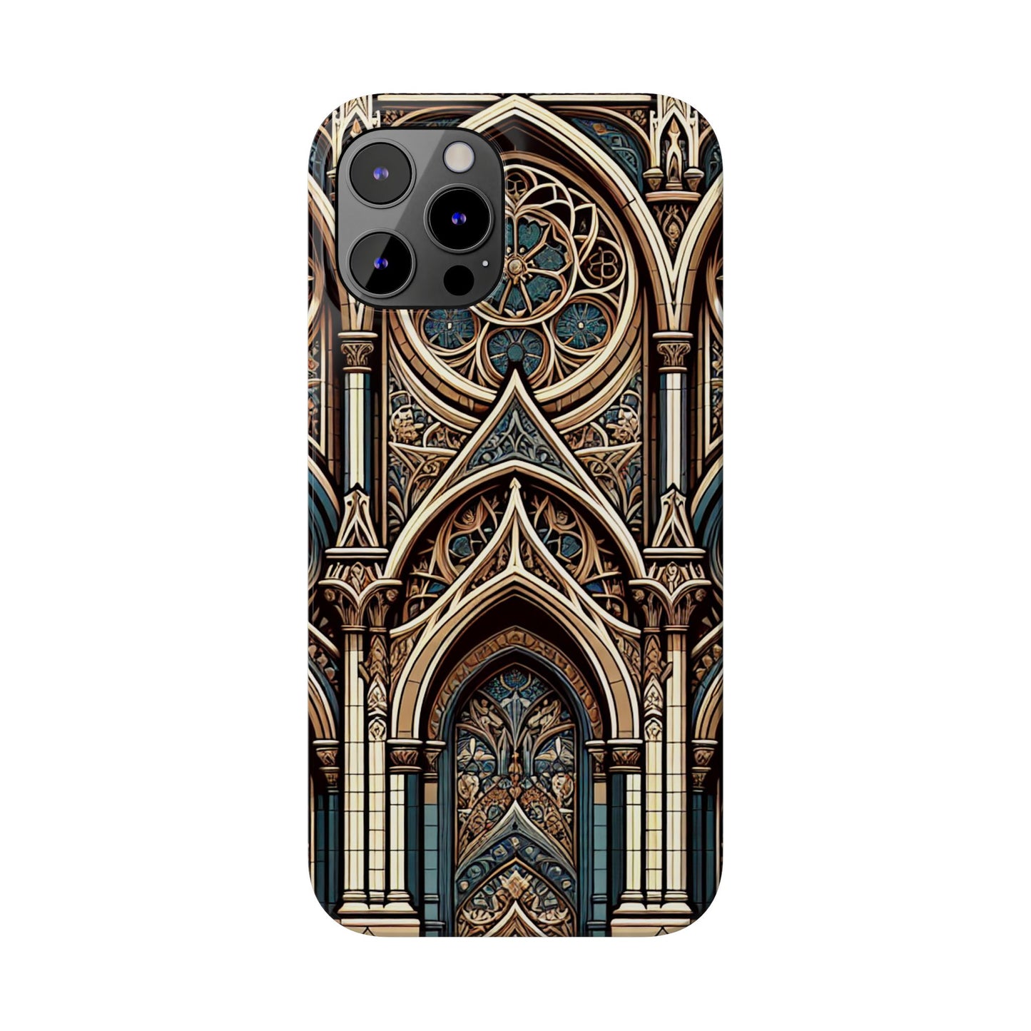 Stylish Cchurch pattern design - iPhone case