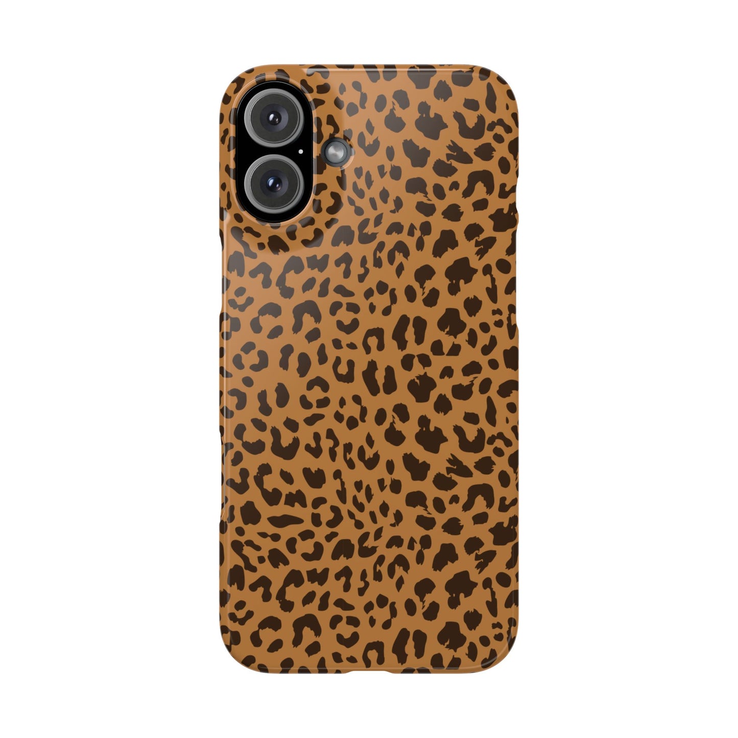 Sleek Leopard Print Slim Phone Case - Stylish & Durable Protection