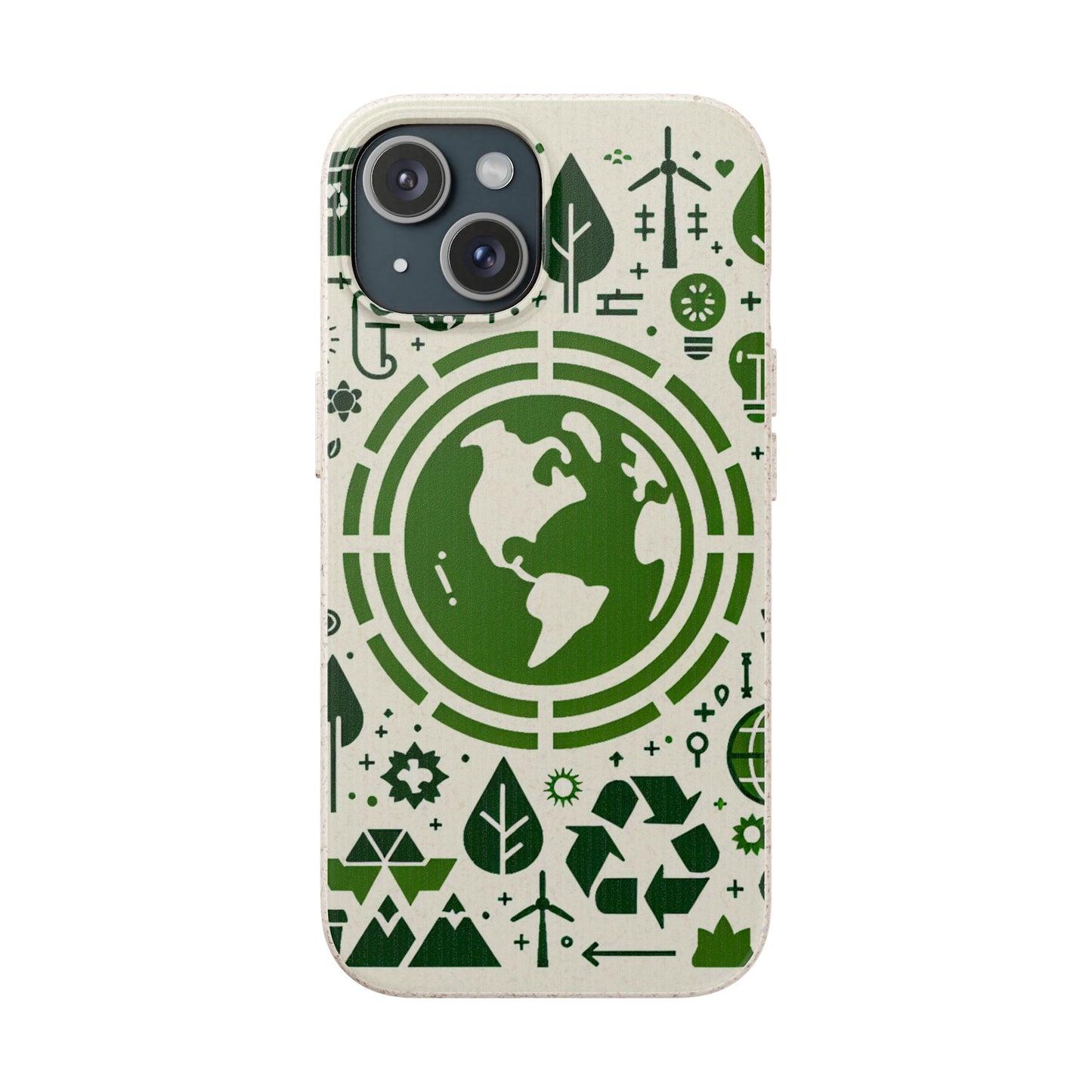 Eco-Friendly Biodegradable Phone Case - Earth & Nature Design