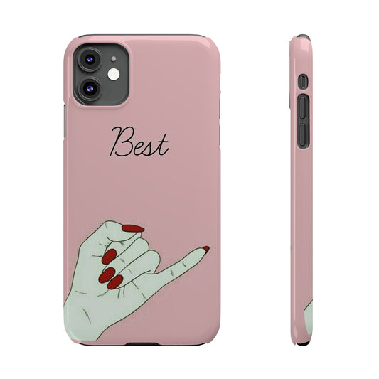 Best Slim Phone Case – Chic Nail Art Design for Trendsetters