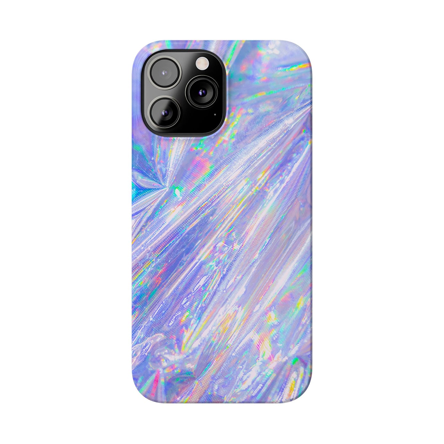 Iridescent Slim Phone Case - Holographic Design for Trendy Protection