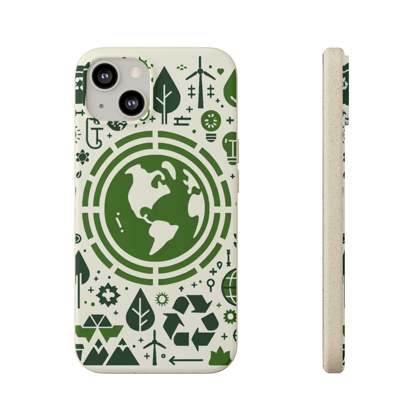 Eco-Friendly Biodegradable Phone Case - Earth & Nature Design